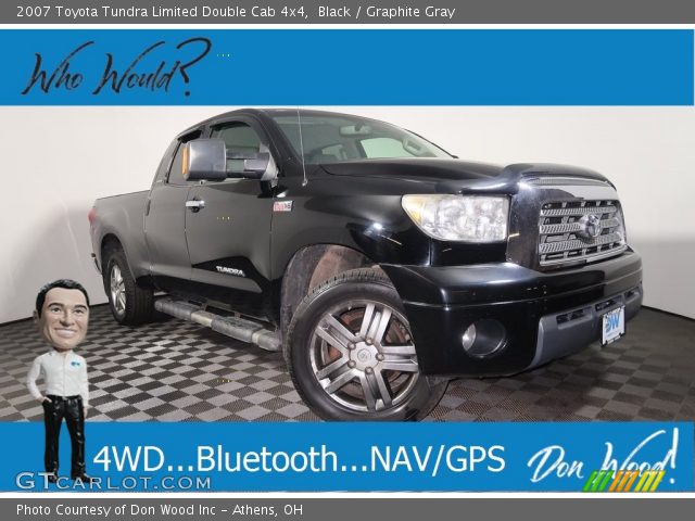 2007 Toyota Tundra Limited Double Cab 4x4 in Black