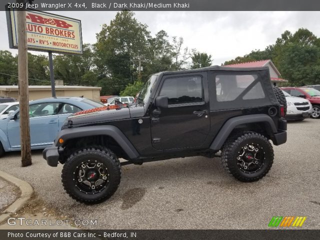 2009 Jeep Wrangler X 4x4 in Black