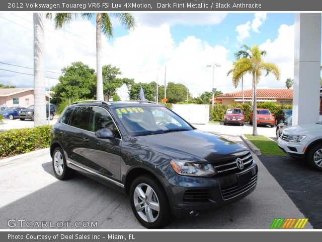 2012 Volkswagen Touareg VR6 FSI Lux 4XMotion in Dark Flint Metallic