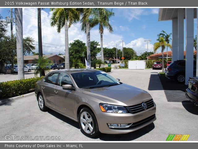 2015 Volkswagen Passat Wolfsburg Edition Sedan in Titanium Beige