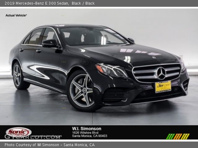 2019 Mercedes-Benz E 300 Sedan in Black