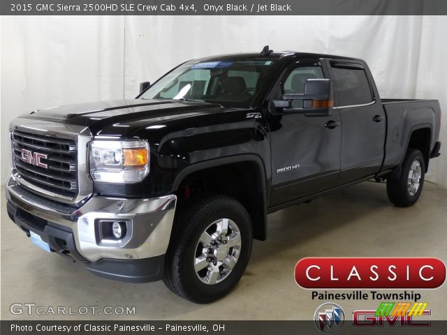 2015 GMC Sierra 2500HD SLE Crew Cab 4x4 in Onyx Black