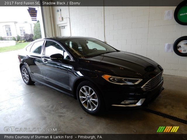 2017 Ford Fusion SE in Shadow Black