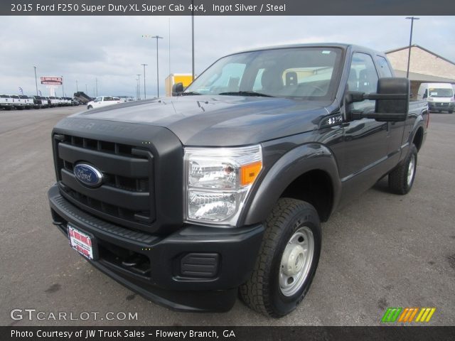 2015 Ford F250 Super Duty XL Super Cab 4x4 in Ingot Silver