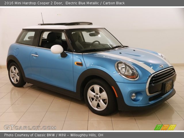 2016 Mini Hardtop Cooper 2 Door in Electric Blue Metallic