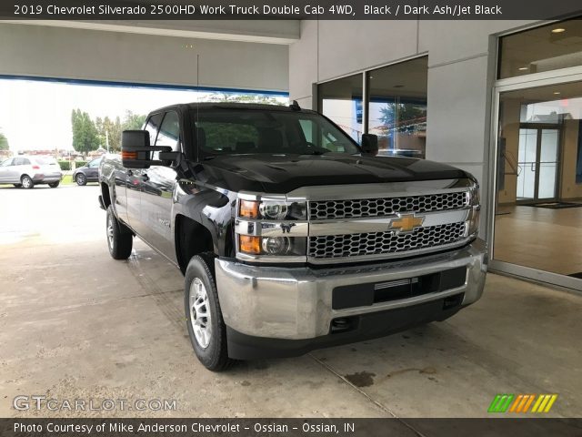 2019 Chevrolet Silverado 2500HD Work Truck Double Cab 4WD in Black