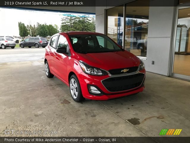 2019 Chevrolet Spark LS in Red Hot