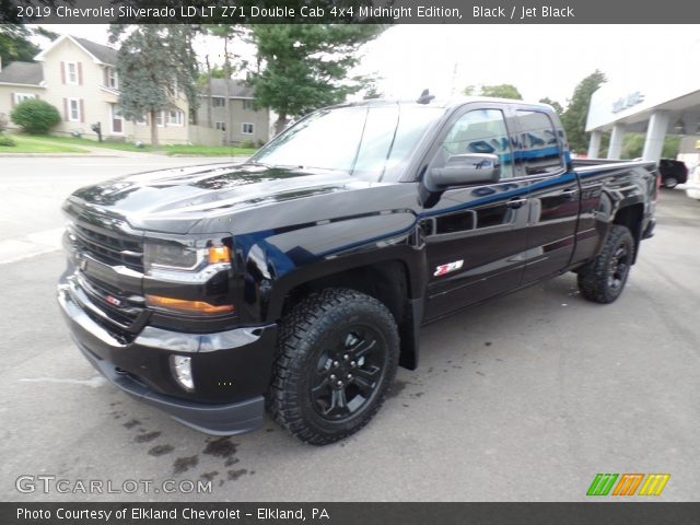 2019 Chevrolet Silverado LD LT Z71 Double Cab 4x4 Midnight Edition in Black
