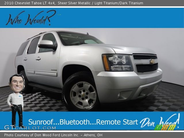 2010 Chevrolet Tahoe LT 4x4 in Sheer Silver Metallic