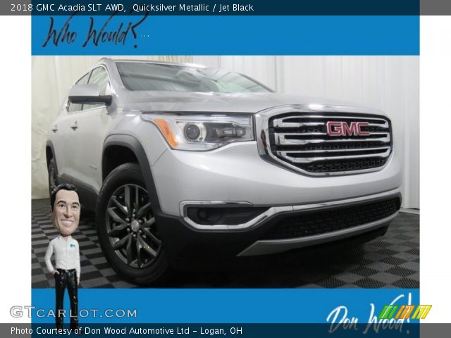 2018 GMC Acadia SLT AWD in Quicksilver Metallic