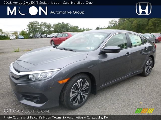 2018 Honda Civic EX-T Sedan in Modern Steel Metallic