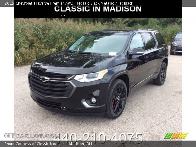 2019 Chevrolet Traverse Premier AWD in Mosaic Black Metallic