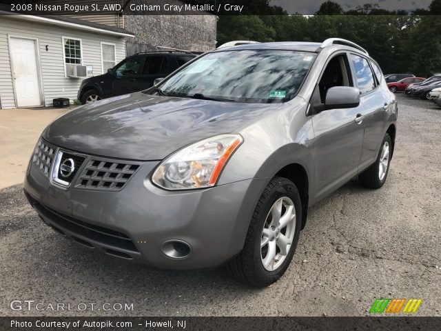 2008 Nissan Rogue SL AWD in Gotham Gray Metallic