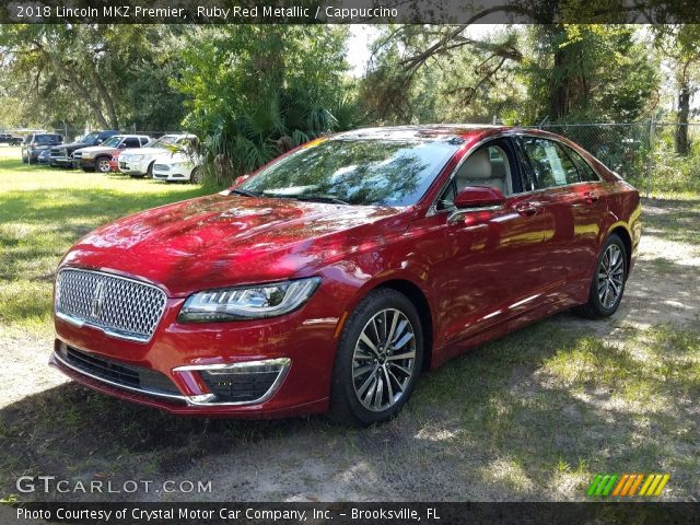 2018 Lincoln MKZ Premier in Ruby Red Metallic