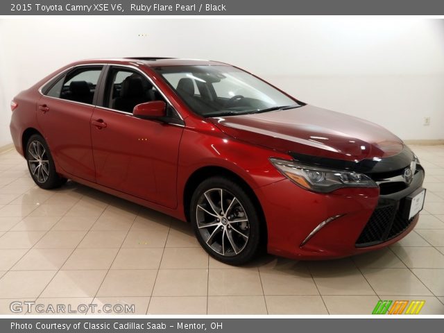 2015 Toyota Camry XSE V6 in Ruby Flare Pearl