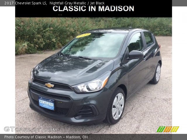 2017 Chevrolet Spark LS in Nightfall Gray Metallic