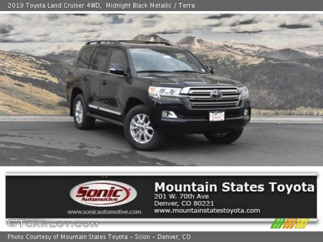 2019 Toyota Land Cruiser 4WD in Midnight Black Metallic