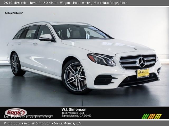 2019 Mercedes-Benz E 450 4Matic Wagon in Polar White