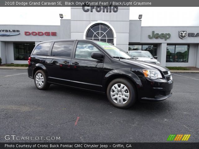 2018 Dodge Grand Caravan SE in Black Onyx Crystal Pearl