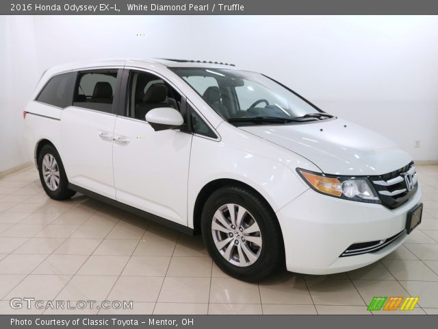 2016 Honda Odyssey EX-L in White Diamond Pearl