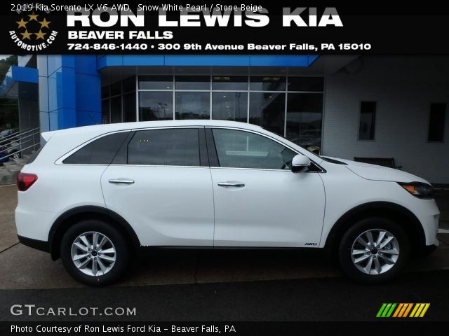 2019 Kia Sorento LX V6 AWD in Snow White Pearl
