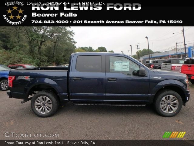 2018 Ford F150 STX SuperCrew 4x4 in Blue Jeans