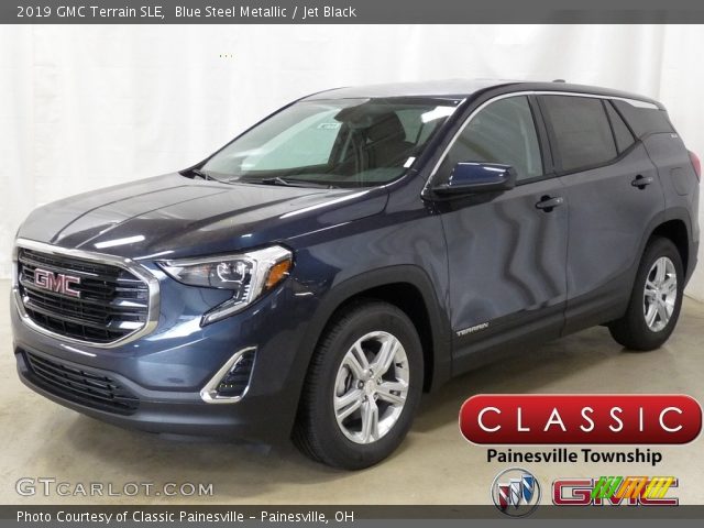 2019 GMC Terrain SLE in Blue Steel Metallic