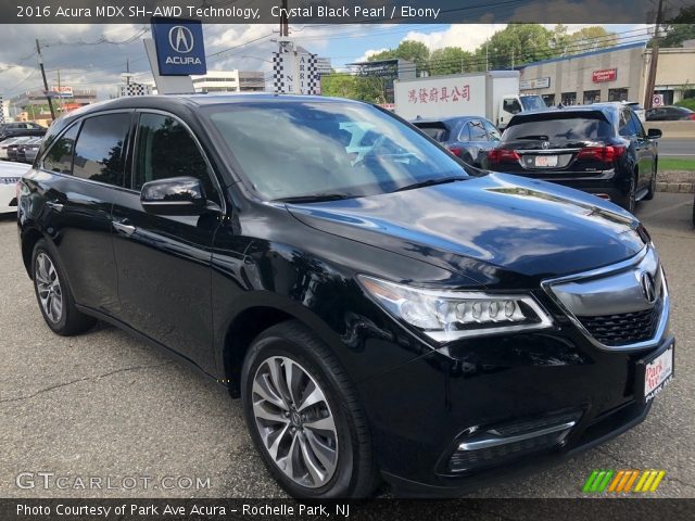 2016 Acura MDX SH-AWD Technology in Crystal Black Pearl