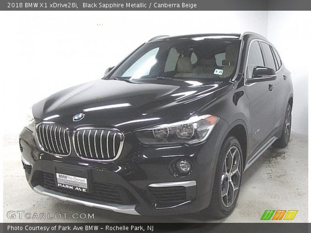 2018 BMW X1 xDrive28i in Black Sapphire Metallic