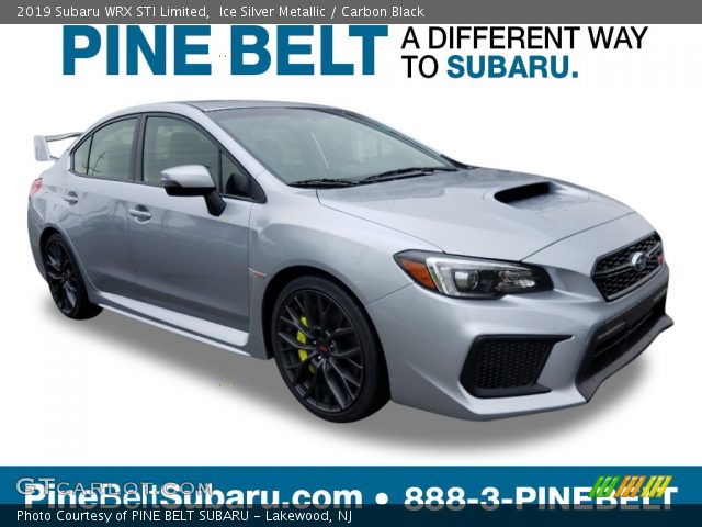 2019 Subaru WRX STI Limited in Ice Silver Metallic