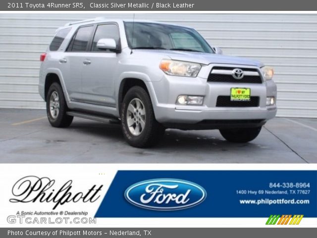 2011 Toyota 4Runner SR5 in Classic Silver Metallic