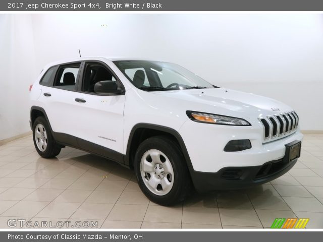 2017 Jeep Cherokee Sport 4x4 in Bright White