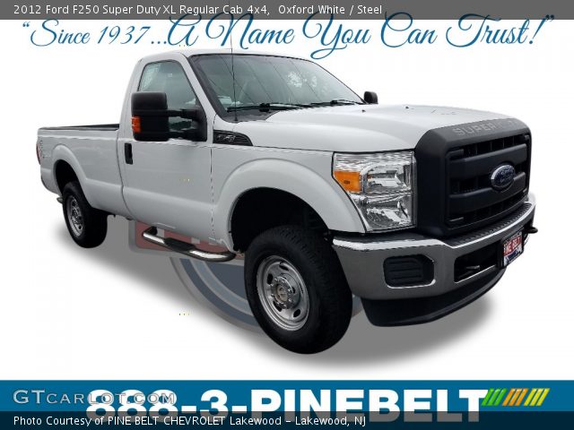 2012 Ford F250 Super Duty XL Regular Cab 4x4 in Oxford White