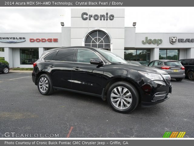 2014 Acura MDX SH-AWD Technology in Crystal Black Pearl