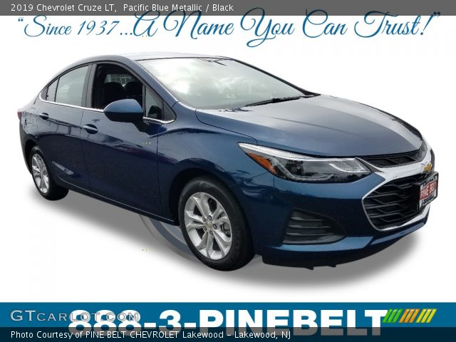 2019 Chevrolet Cruze LT in Pacific Blue Metallic