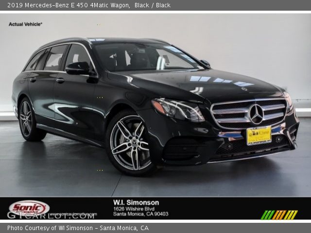 2019 Mercedes-Benz E 450 4Matic Wagon in Black