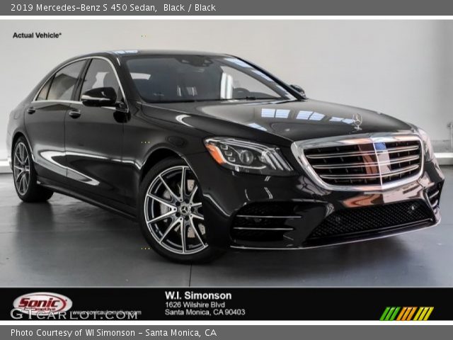 2019 Mercedes-Benz S 450 Sedan in Black