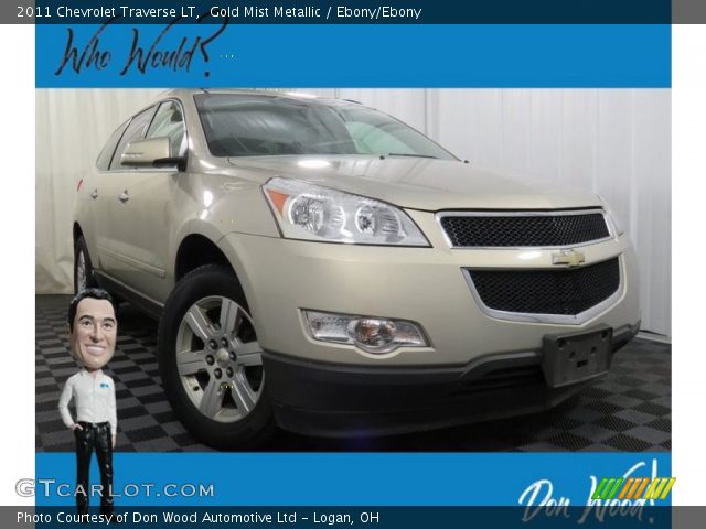 2011 Chevrolet Traverse LT in Gold Mist Metallic