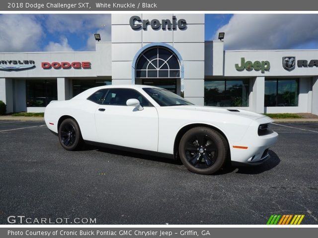 2018 Dodge Challenger SXT in White Knuckle