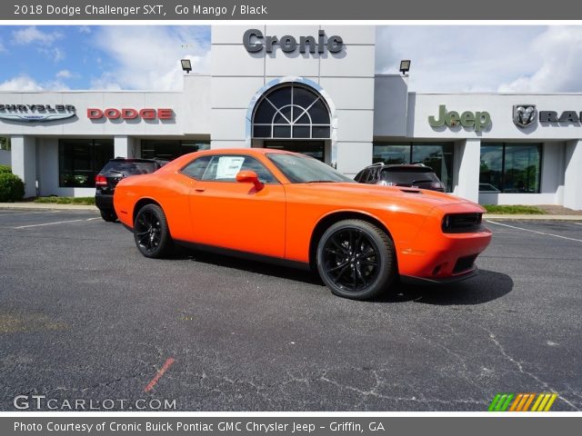 2018 Dodge Challenger SXT in Go Mango