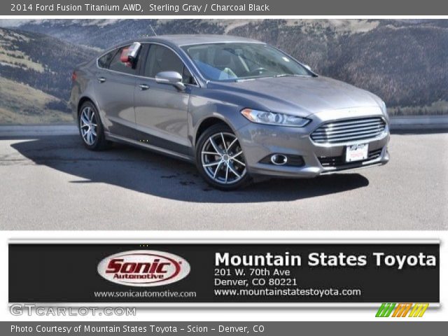 2014 Ford Fusion Titanium AWD in Sterling Gray