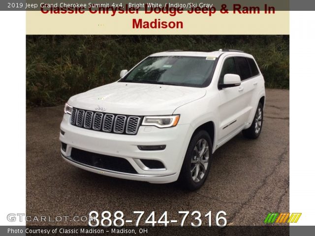 2019 Jeep Grand Cherokee Summit 4x4 in Bright White