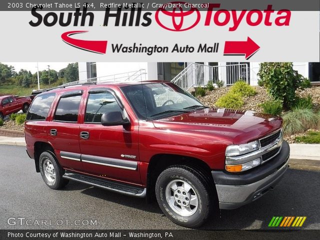 2003 Chevrolet Tahoe LS 4x4 in Redfire Metallic