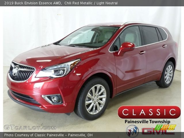 2019 Buick Envision Essence AWD in Chili Red Metallic