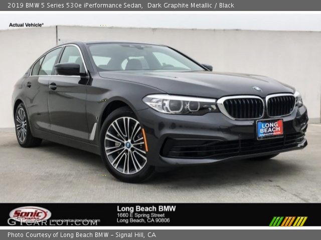 2019 BMW 5 Series 530e iPerformance Sedan in Dark Graphite Metallic