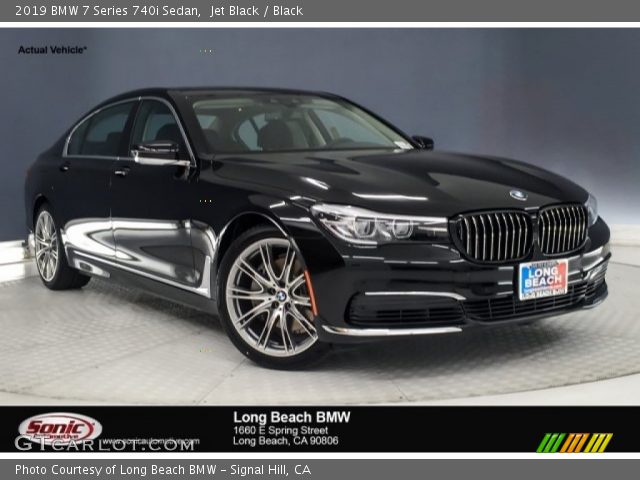 2019 BMW 7 Series 740i Sedan in Jet Black