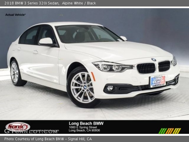 2018 BMW 3 Series 320i Sedan in Alpine White