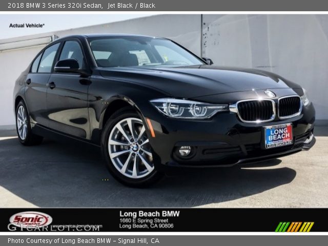 2018 BMW 3 Series 320i Sedan in Jet Black