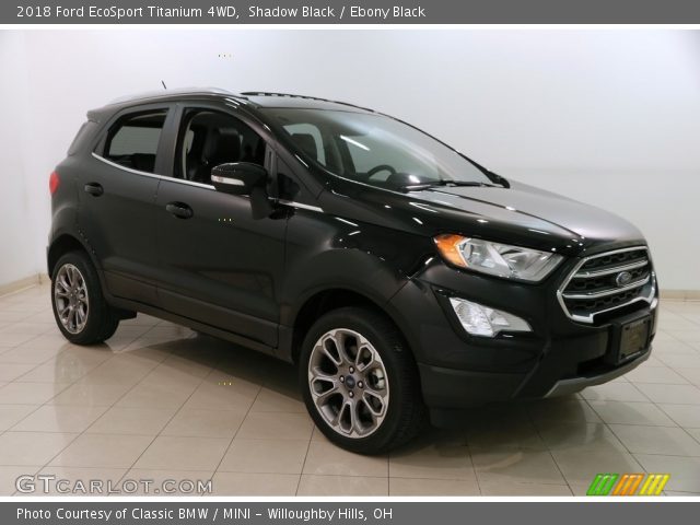 2018 Ford EcoSport Titanium 4WD in Shadow Black