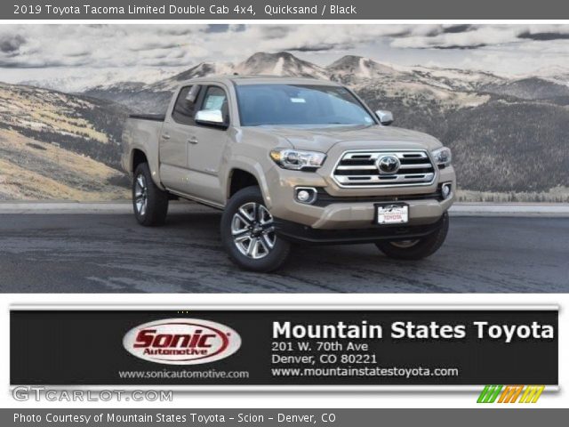 2019 Toyota Tacoma Limited Double Cab 4x4 in Quicksand